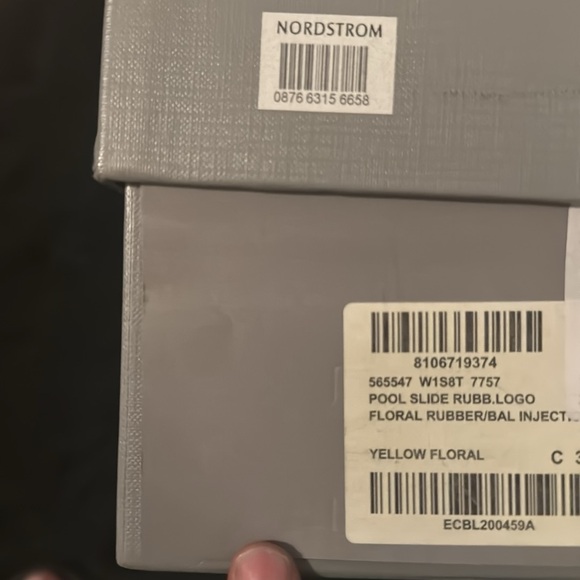 🔥💐AUTHENTIC YELLOW BALENCIAGA FLORAL SLIDES 🛝 SIZE 38 - Picture 9 of 9